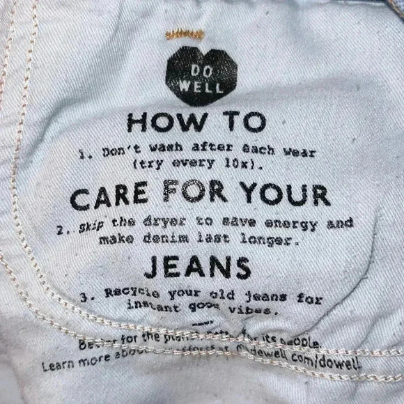 Madewell Roadtripper Stovepipe Denim Jeans Pants Size 29P - Picture 16 of 16